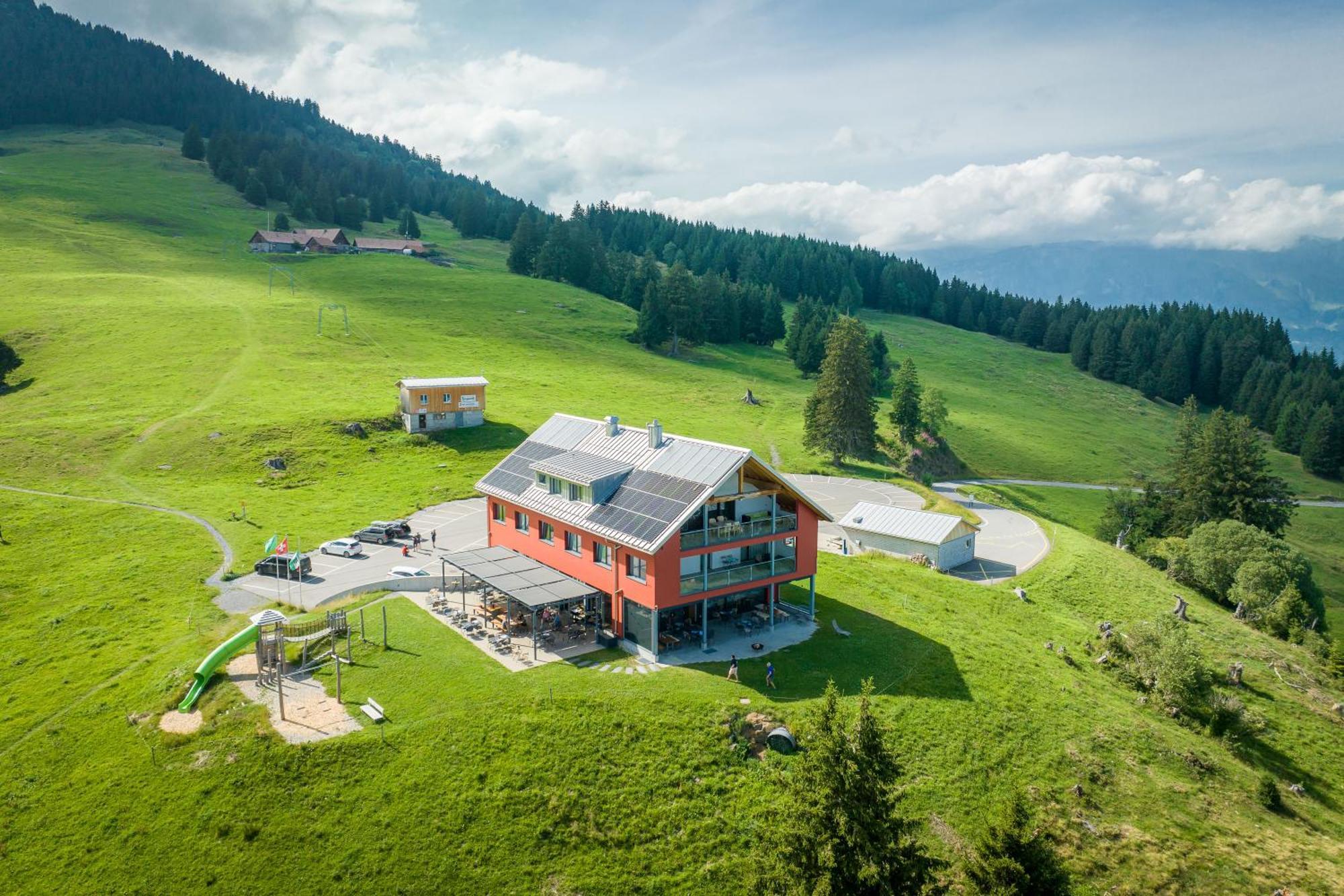 Hotel Restaurant Berghaus Malbun Buchserberg ブフス エクステリア 写真