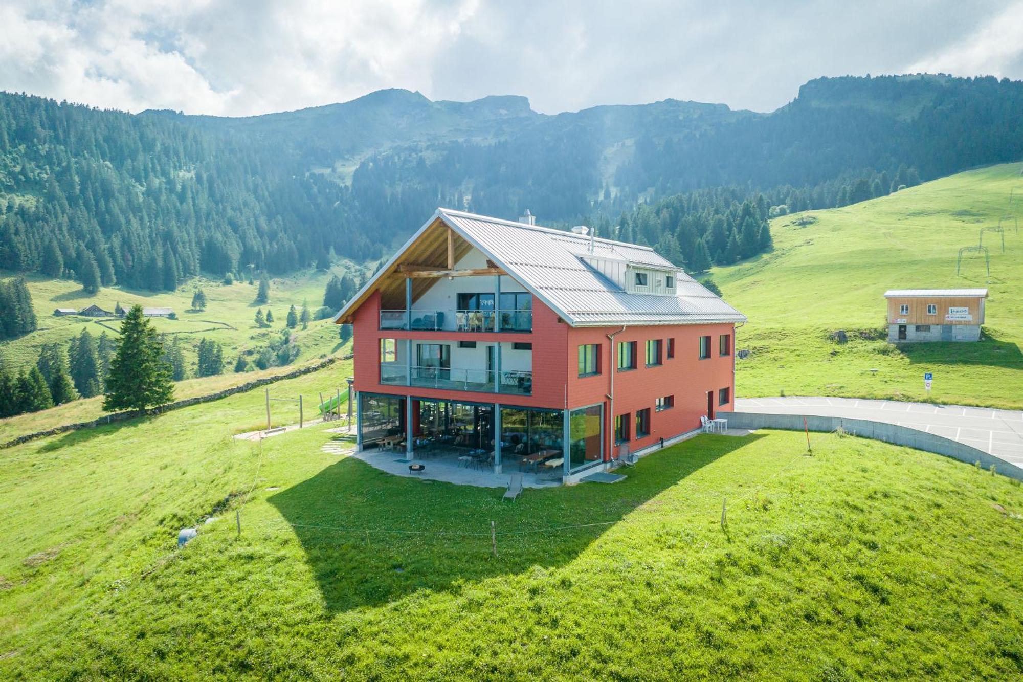 Hotel Restaurant Berghaus Malbun Buchserberg ブフス エクステリア 写真